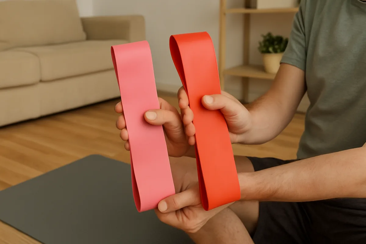 Elastici fitness: come scegliere la resistenza per un esercizio