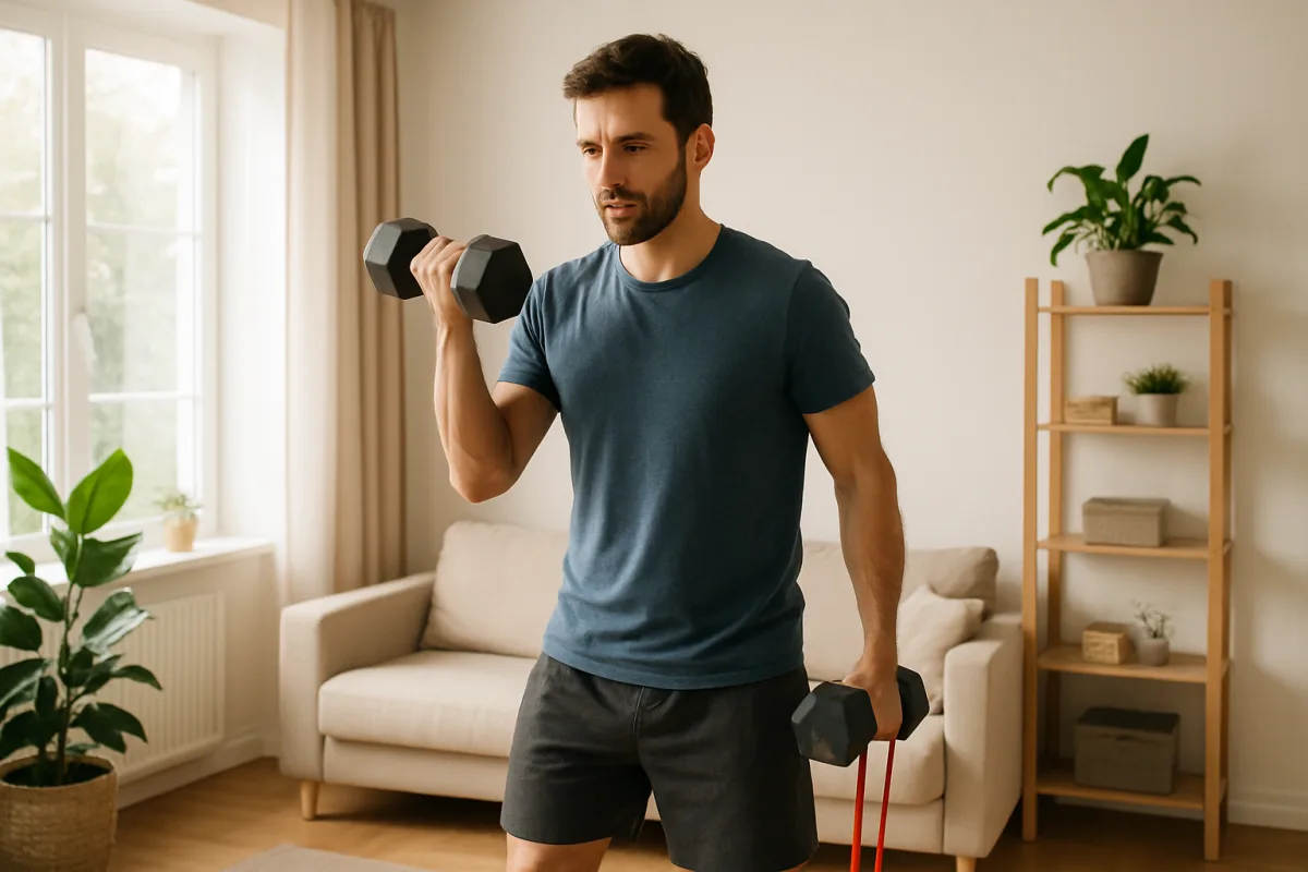 Massa muscolare a casa: esercizi efficaci